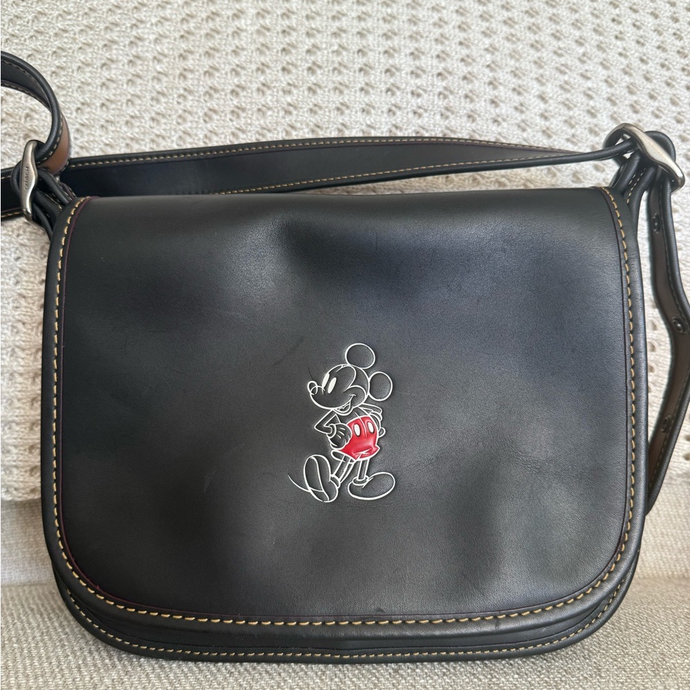 Disney x Coach Mickey Mouse Leather Crossbody